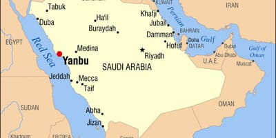 Yanbu KSA வரைபடம்
